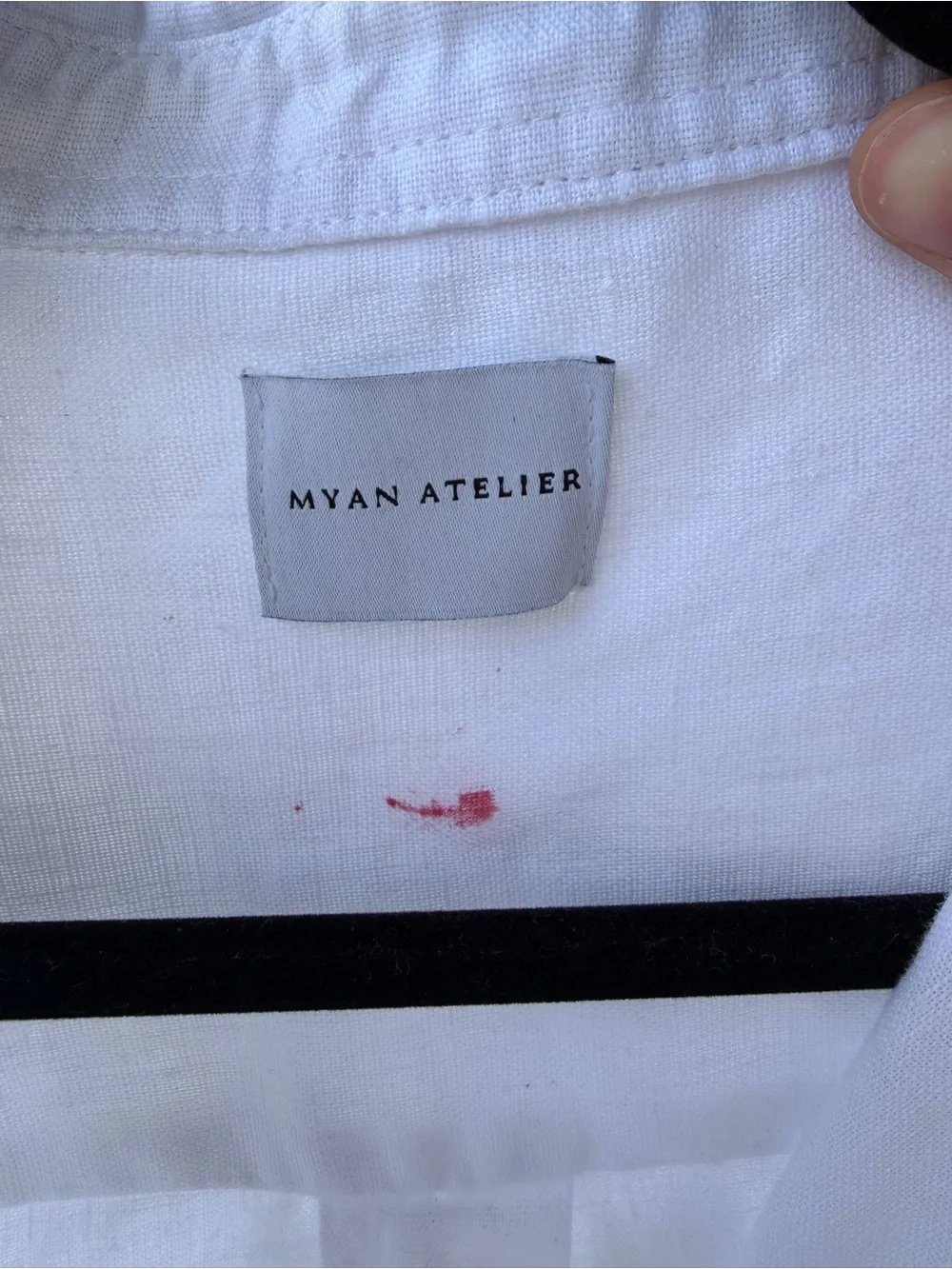 Classic White Button-Down Women's Blouse - Picture 5 of 6